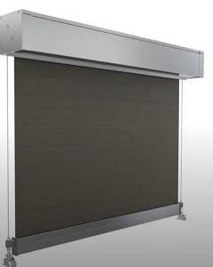 Wire Guide Screen Shades